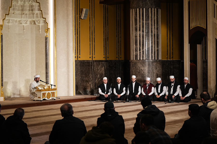 2025.01.26 İstanbul Taksim Camii'nde Miraç Kandili Programı Düzenlendi (1)