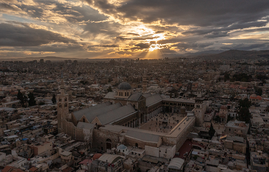 2025.01.27 Suriye'nin Başkenti Şam'daki Emevi Camii (1)