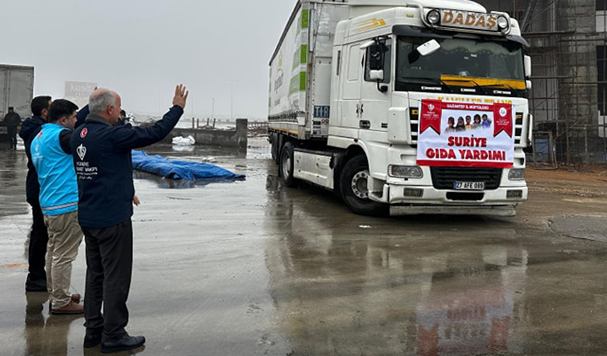 Gazianyep Yardım Tırı 22