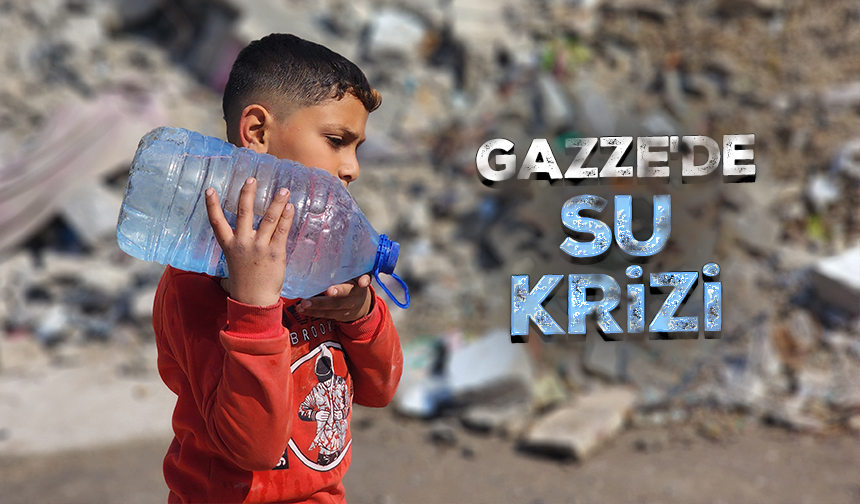 Gazze'de su krizi