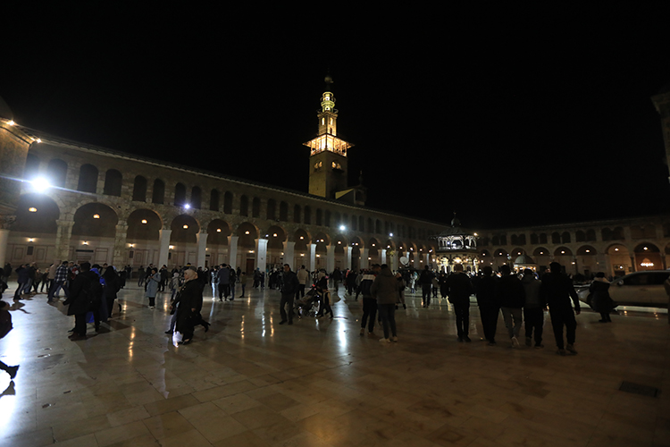 Şam Emevi Camii'nde Teravih Sevinci Yaşandı (3)