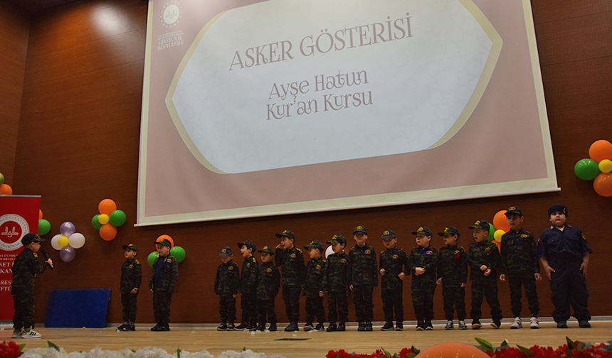 4 6 Ve 7 10 Yaş Kur'an Kurslarında Yıl Sonu Coşkusu 07