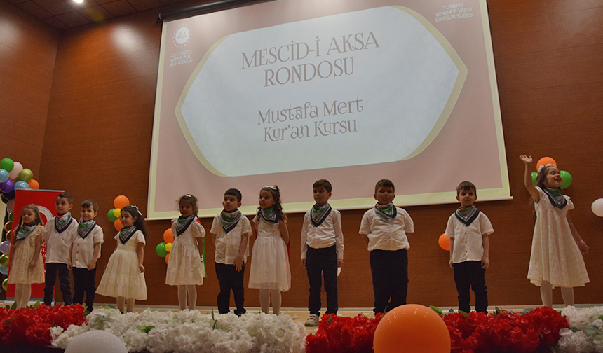 4 6 Ve 7 10 Yaş Kur'an Kurslarında Yıl Sonu Coşkusu 09