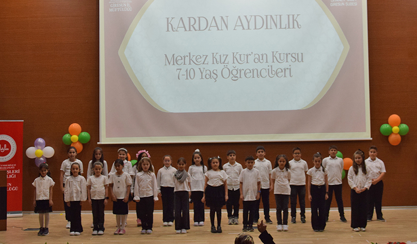 4 6 Ve 7 10 Yaş Kur'an Kurslarında Yıl Sonu Coşkusu 11
