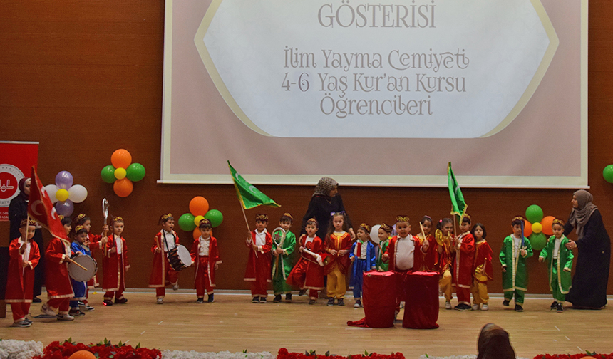 4 6 Ve 7 10 Yaş Kur'an Kurslarında Yıl Sonu Coşkusu 14
