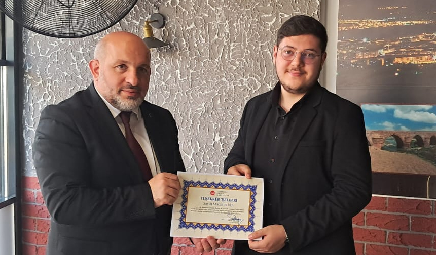 Hatimle Teravih Namazı Kıldıran Din Görevlilerine “Teşekkür Belgesi” 16