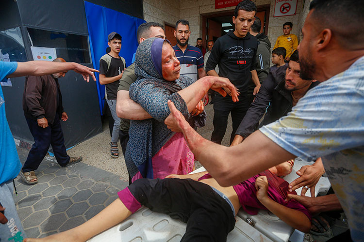 İsrail'in Gazze'ye Düzenlediği Saldırılarda 10 Filistinli Hayatını Kaybetti 3