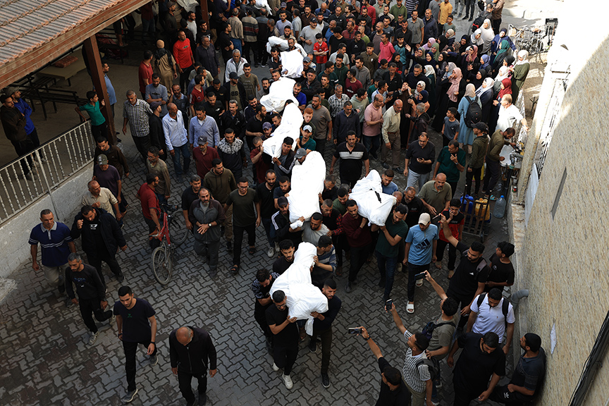 İsrail'in Gazze'ye Düzenlediği Saldırılarda 45 Filistinli Hayatını Kaybetti 2