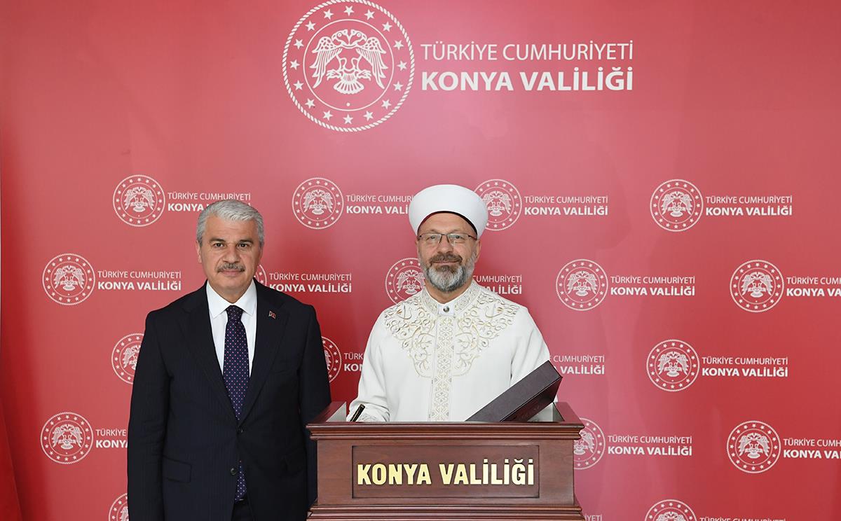 Başkan Erbaş, Konya'da (1)