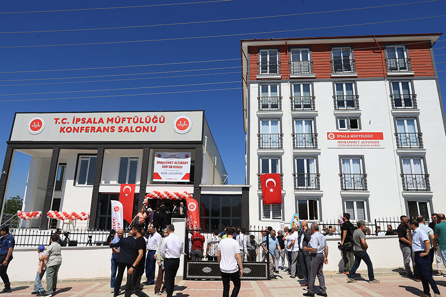2025.07.04 Diyanet İşleri Başkanı Erbaş, Edirne'de Kur'an Kursu Açılış Programında Konuştu (3)