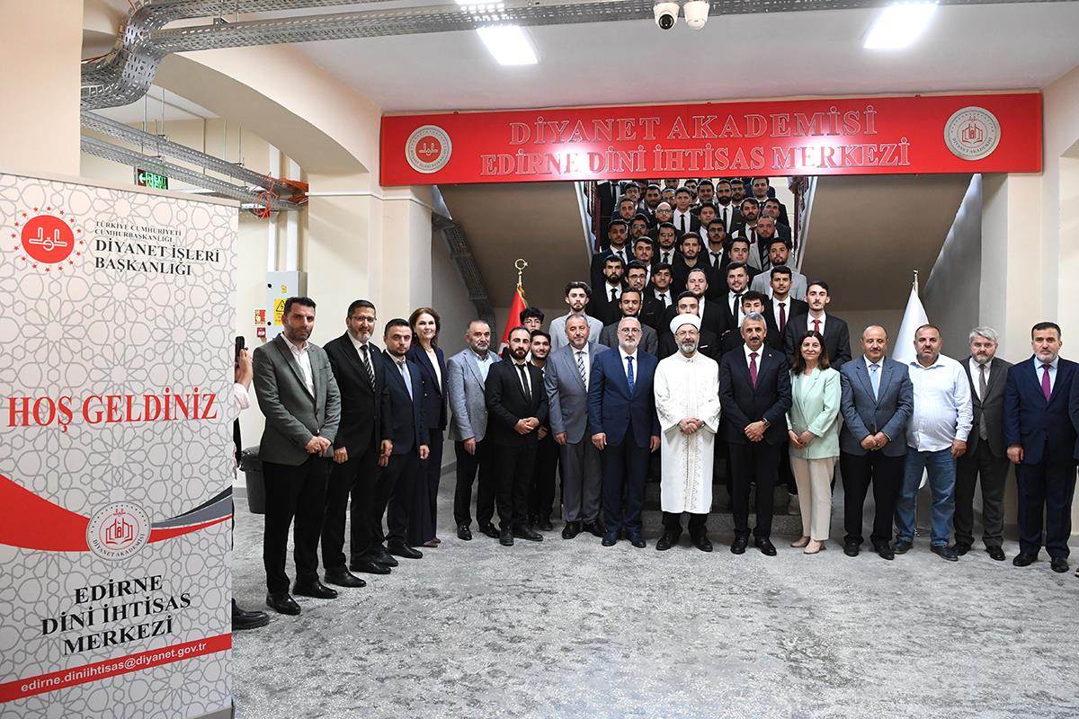 Başkan Erbaş, Edirne'de (2)