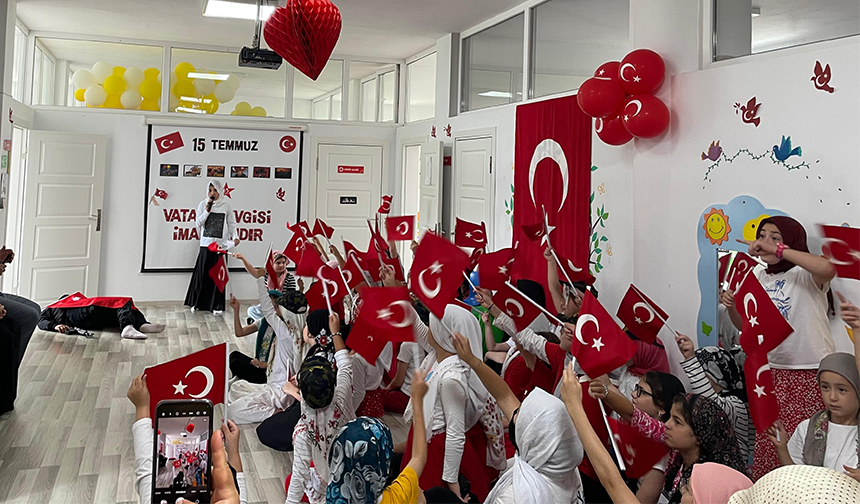 Giresun’daki Yaz Kur’an Kurslarında 15 Temmuz Anıldı 3