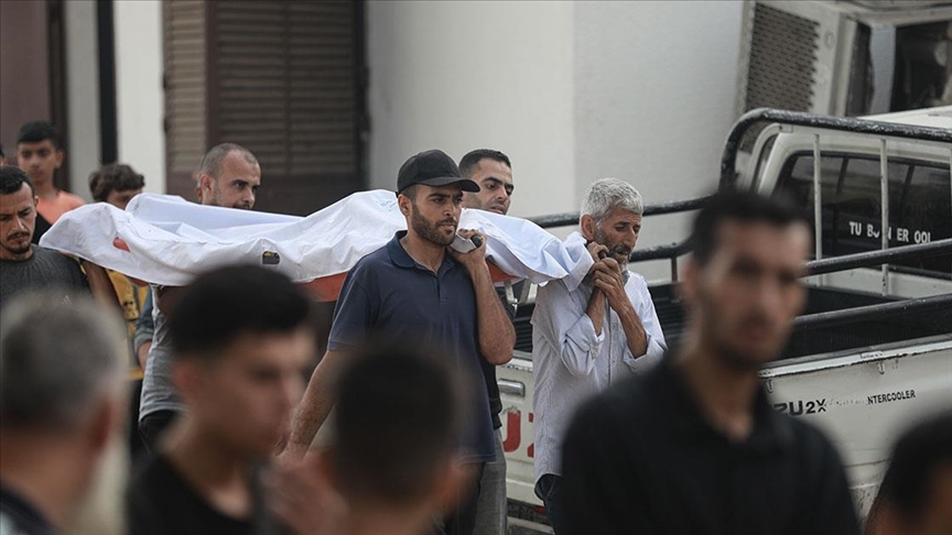 İşgalcilerin Gazze Şeridi'ne Saldırılarında 10 Filistinli Şehit Oldu (3)