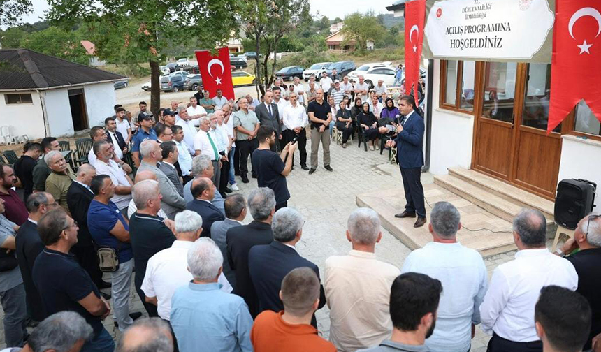 Düzce Sazköy Cami Açıldı 33