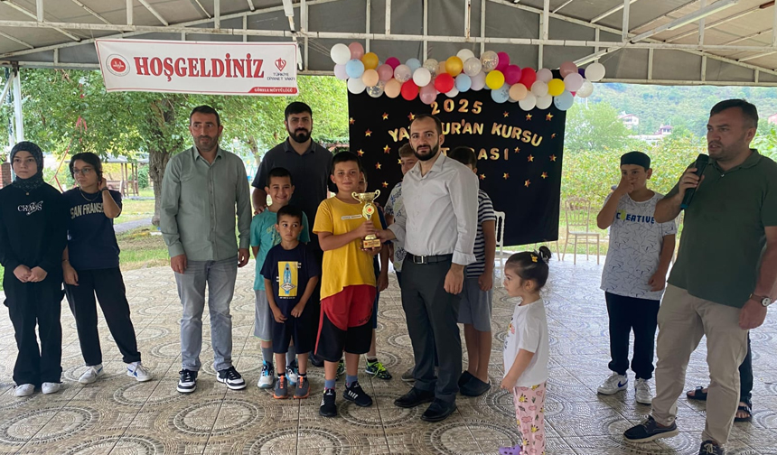 Görele’de Yaz Kur’an Kursu Öğrencileri Şenlikte Buluştu 5