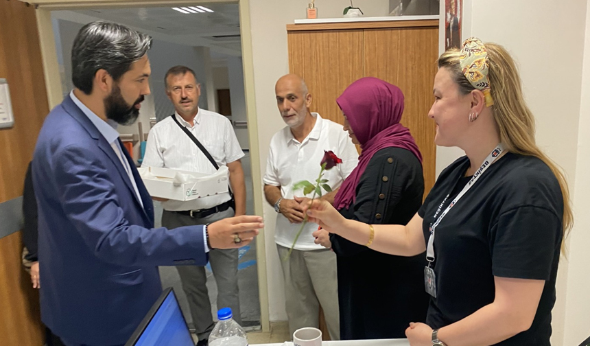 Espiye Müftülüğünden Hastalara Moral Ziyareti 1