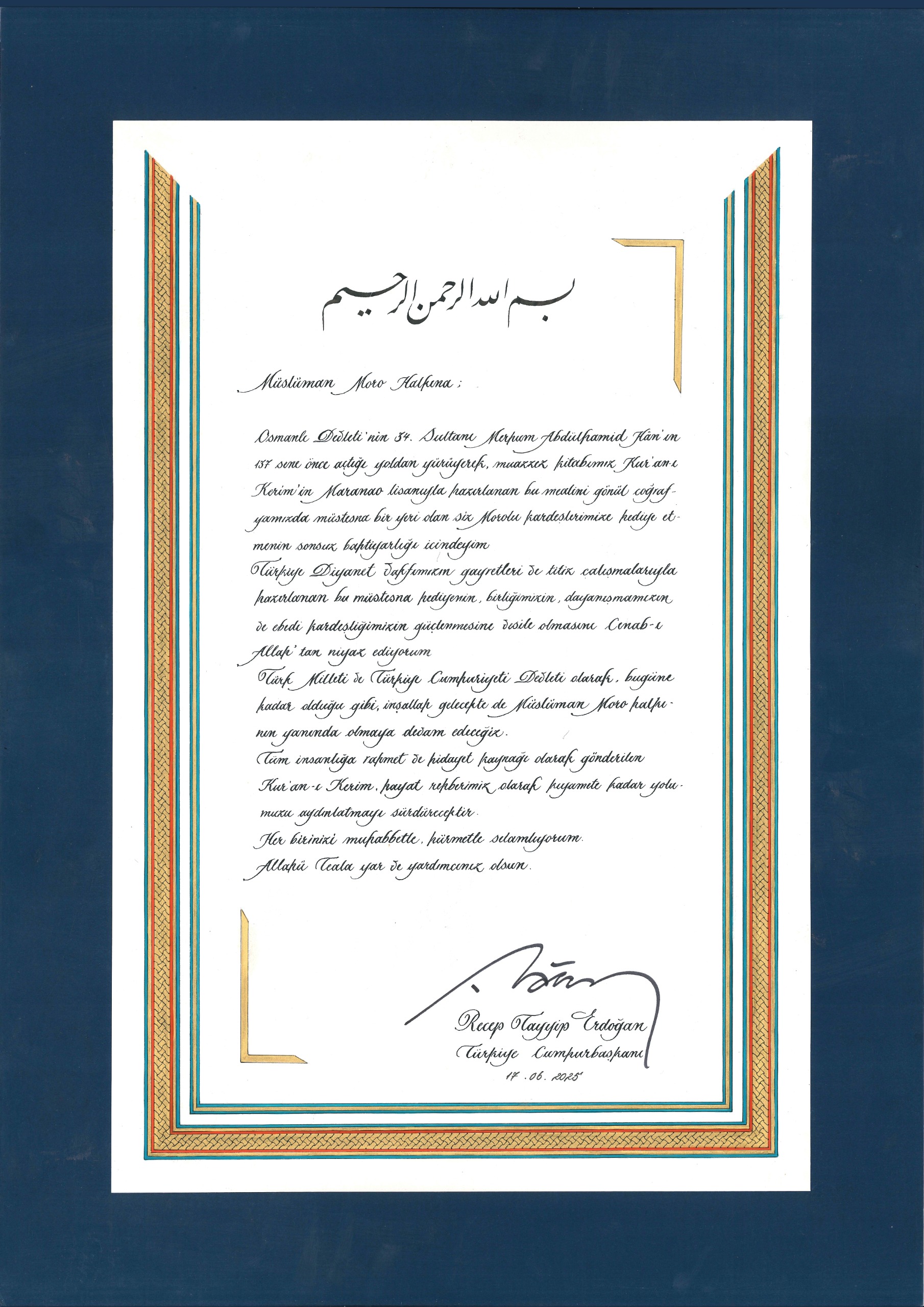 Sultan 2. Abdülhamid'in 137 Yıl Önce Filipinler'e Gönderdiği Kur'an I Kerim, Maranao Diline Tercüme Edildi (13)-1