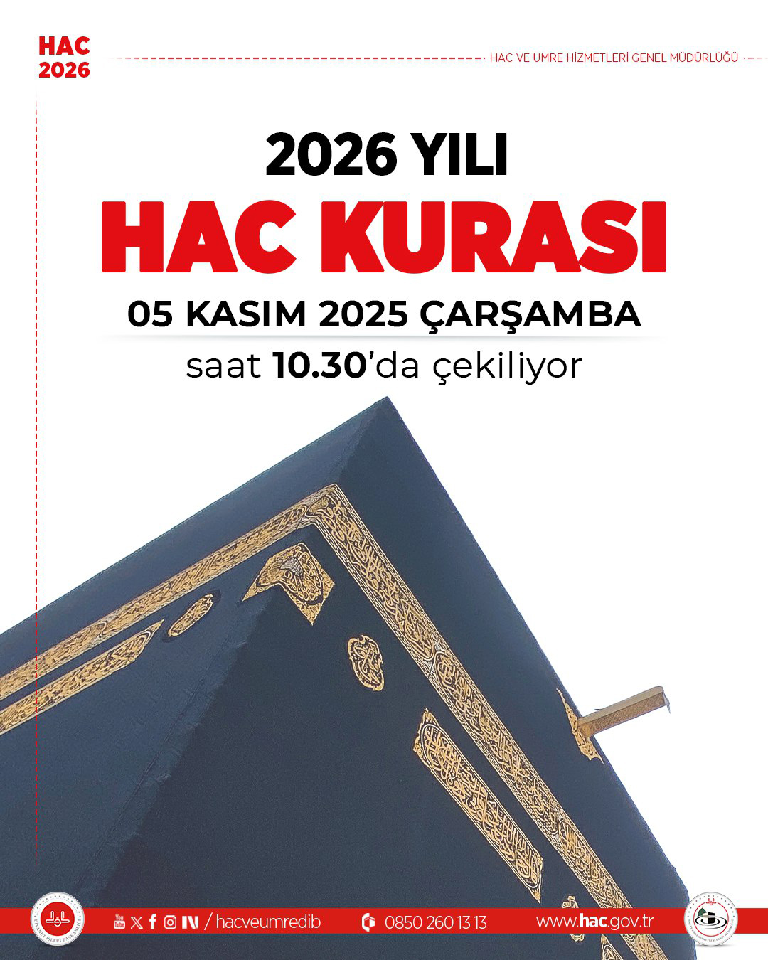 2026 Yılı Hac Kurası, 5 Kasım Çarşamba Günü 2-1