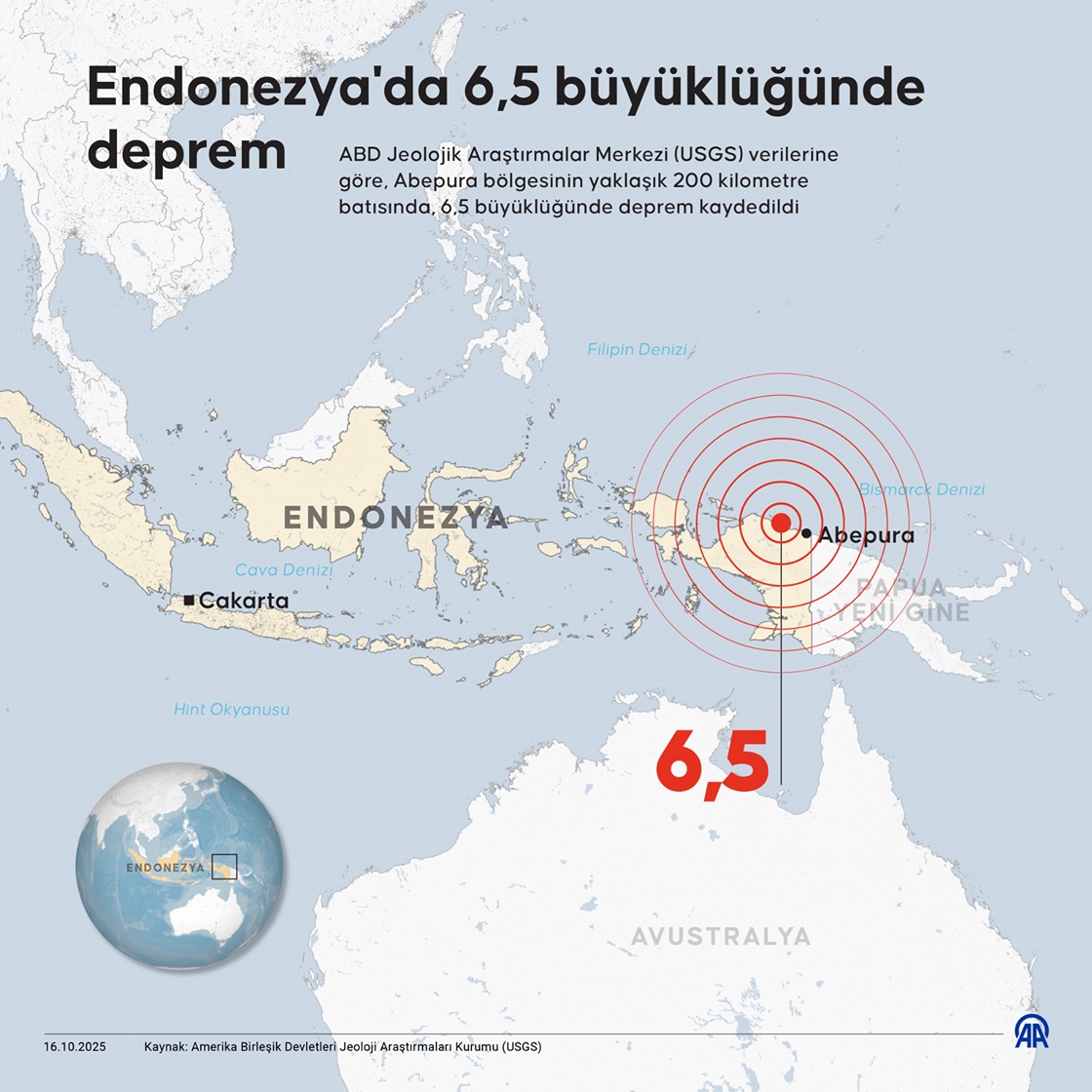 Endonezya'da 6,5 Büyüklüğünde Deprem (2)