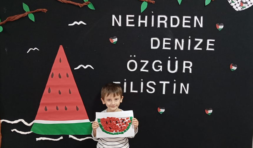 Espiye’deki Kur'an Kursu Öğrencilerinden Filistin Duyarlılığı 2