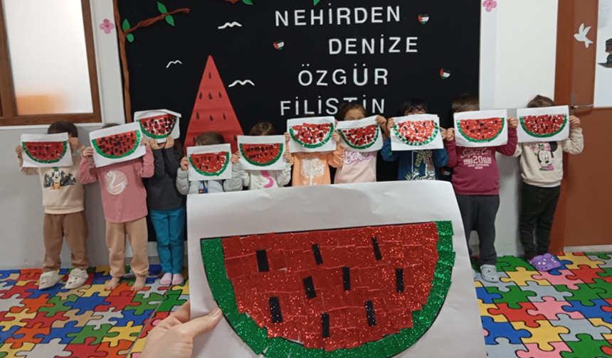 Espiye’deki Kur'an Kursu Öğrencilerinden Filistin Duyarlılığı 3