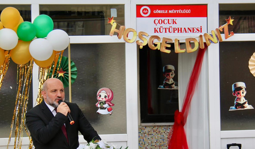 Görele’de Çocuk Kütüphanesi Hizmete Açıldı 2