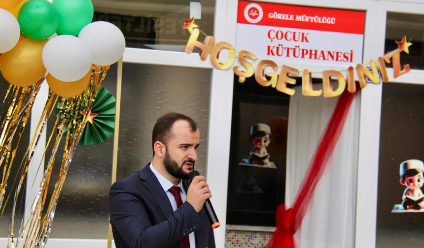 Görele’de Çocuk Kütüphanesi Hizmete Açıldı 3
