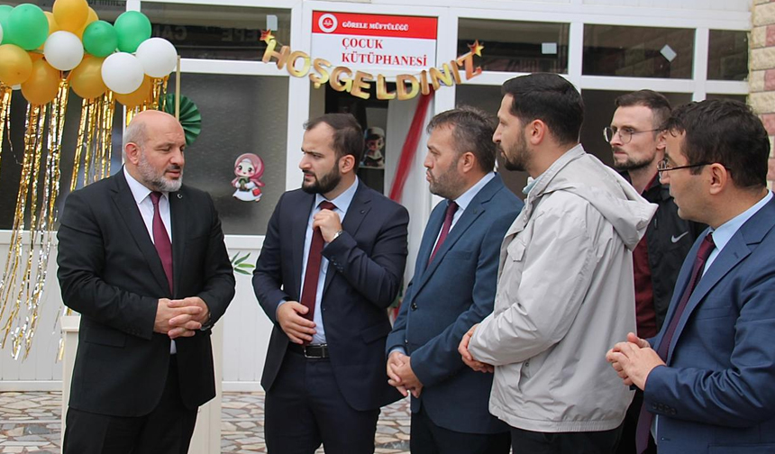 Görele’de Çocuk Kütüphanesi Hizmete Açıldı 5