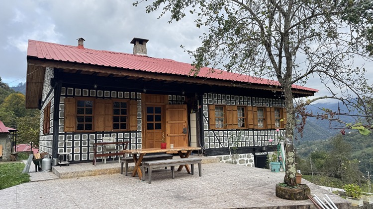 Kestane Ağacından Yapılan Tescilli Evler Arılı Köyüne Ziyaretçi Çekiyor (2)