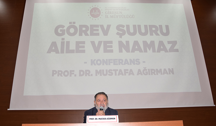 Prof. Dr. Ağırman Görev Şuuru, Peygamber Ahlakını Kuşanmakla Başlar 3