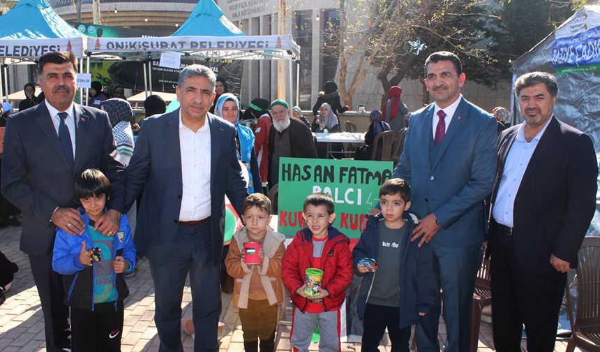 Onikişubat “Filistin İçin El Ele”