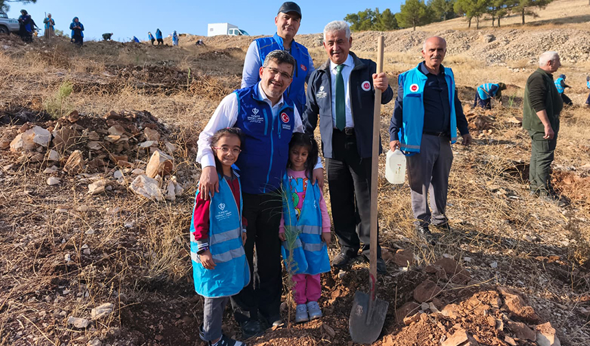 Adıyaman’da “Bir İyilik Bir Fidan” etkinliği
