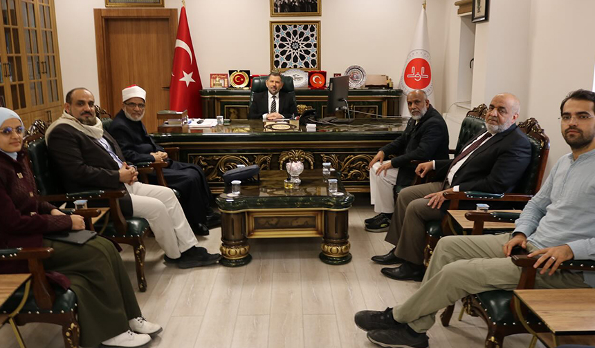 Avrupa Fetva Meclisi Heyeti Mardin'de