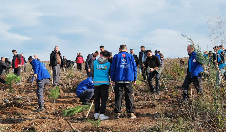 Bursa’da “Gazze Şehitleri Hatıra Ormanı” oluşturuldu