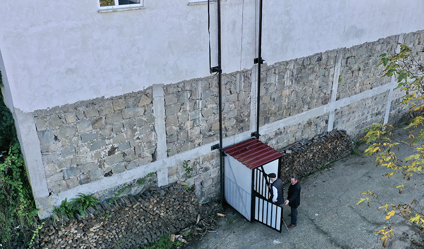 Cami Duvarına Asansör 22