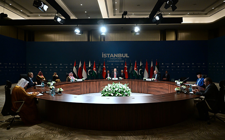 Dışişleri Bakanı Fidan’ın ev sahipliğindeki Gazze konulu toplantı başladı