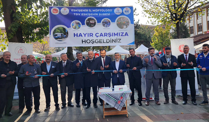 Eskişehir’den Gazze’ye destek