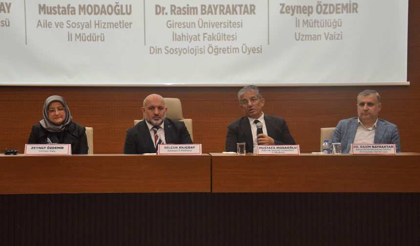 Giresun’da %22Ailenin Korunması%22 Paneli 2