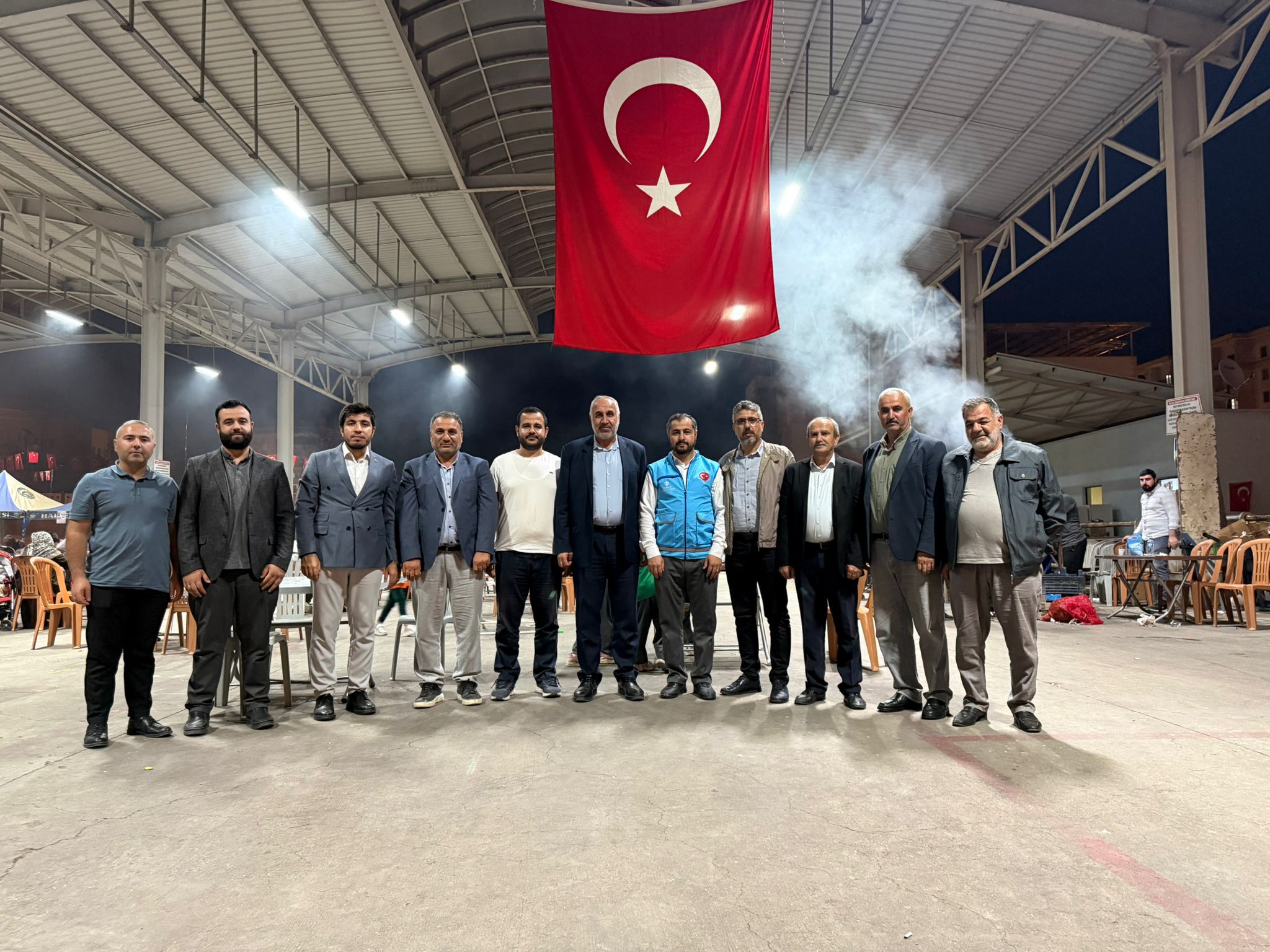 Halfeti Gazze için seferber oldu