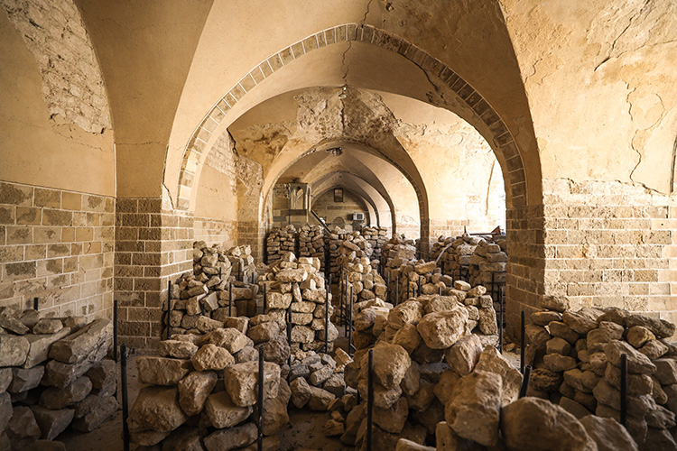 İşgalci Saldırıları, Gazze'de Yaklaşık 1400 Yıllık Büyük Ömeri Camiini 'Yıkıntıya' Çevirdi (4)