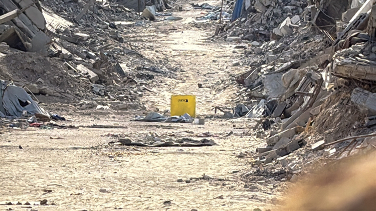 İsrail, Cibaliya'da Beton Bloklarla Belirlediği Sarı Hat Ile Filistinlileri Ölüm Çemberine Aldı 3