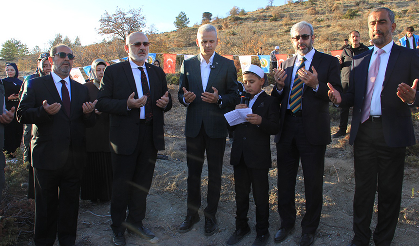 Karaman’da Hz. Peygamber anısına hatıra ormanı oluşturuldu