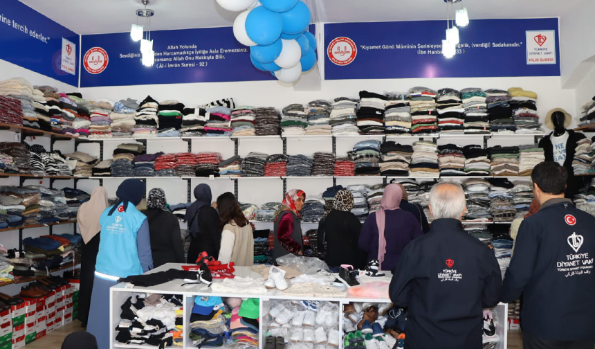 TDV Kilis Şubesince İyilik Çarşısı açıldı