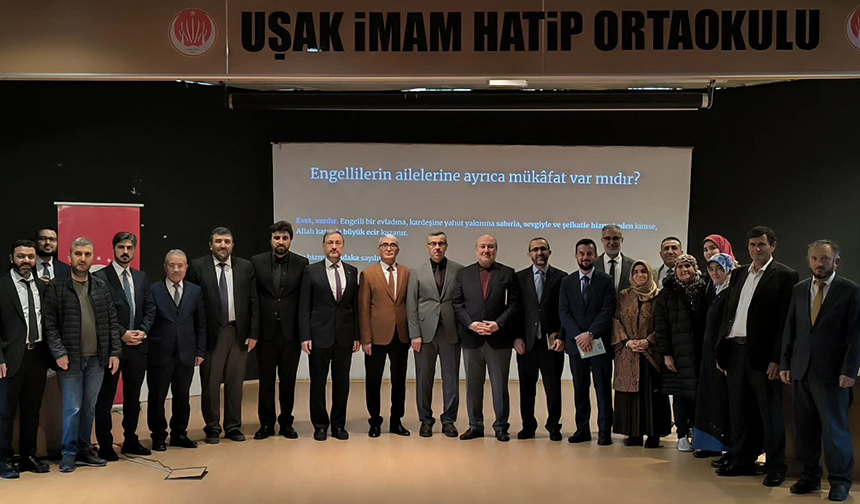 Uşak’ta “Engelsiz Aile Okulu” semineri düzenlendi