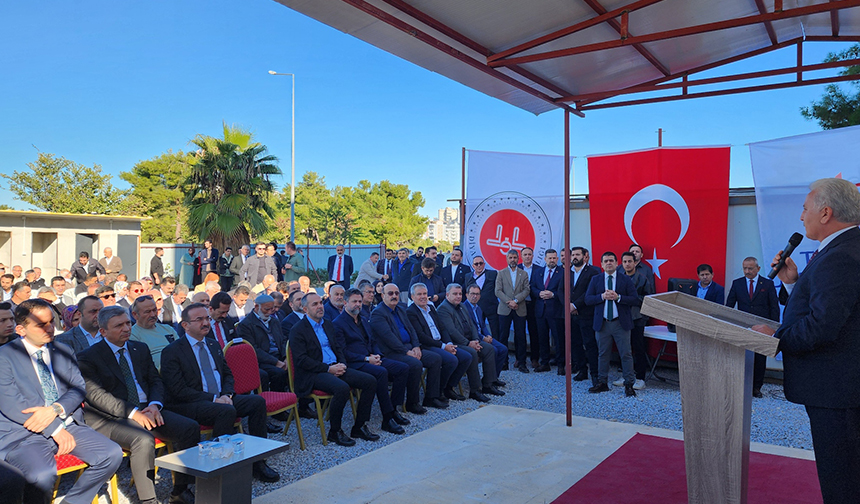 Antalya Müftülüğü Hizmet Binası Temel Atma 11