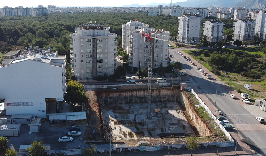 Antalya Müftülüğü Hizmet Binası Temel Atma 77