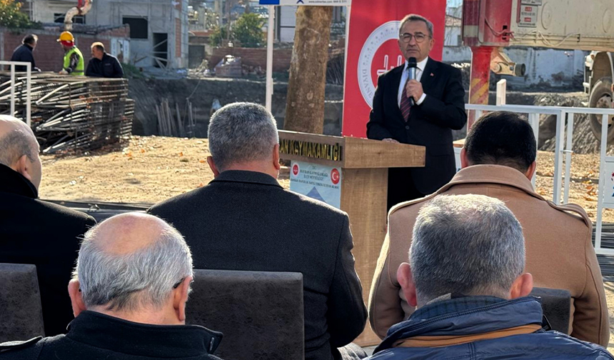 Havran’da yeni Kur’an kursu ve hizmet binasının temeli atıldı