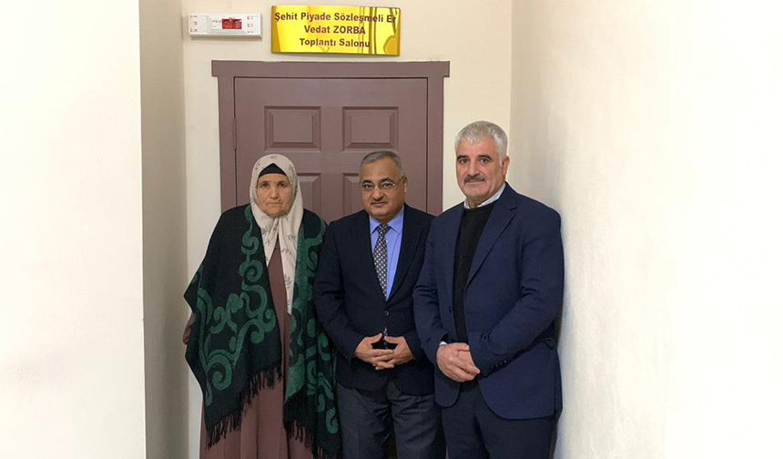 Iğdır Müftülüğü şehidin adını yaşatacak