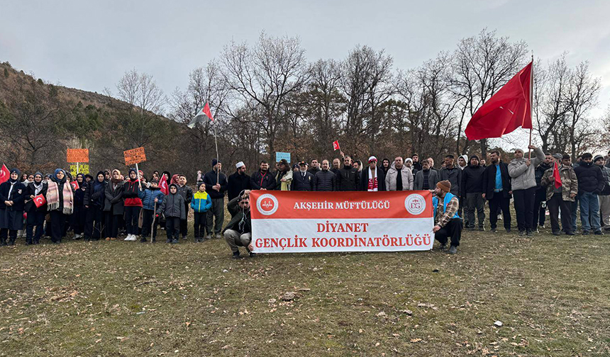 Diyanet izcileri, Sarıkamış şehitleri anısına yürüdü