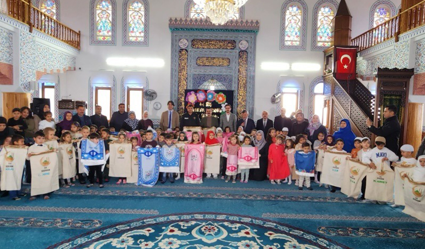 Köyceğiz’de “İlk Seccadem” etkinliği düzenlendi